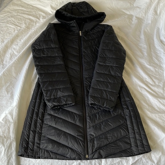 Hollister lightweight puffer jacket long - Picture 1 of 7